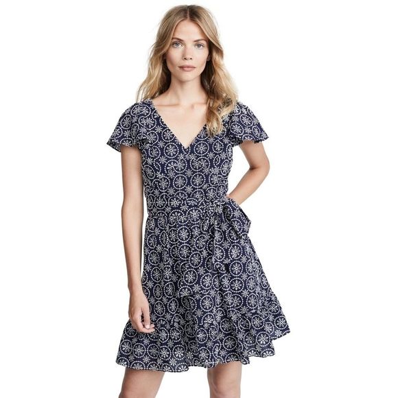 Shoshanna Anthropologie Danica Floral Lace Dress - Picture 16 of 16